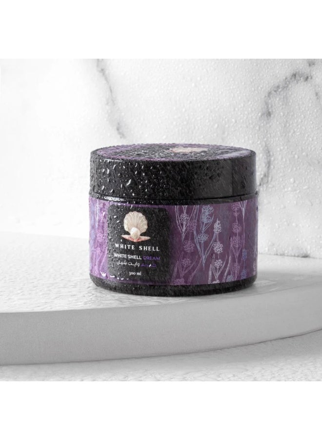 WHITE SHELL CREAM 300ML - Image 5